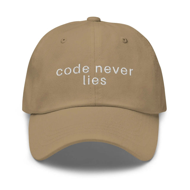 Code Never Lies Hat