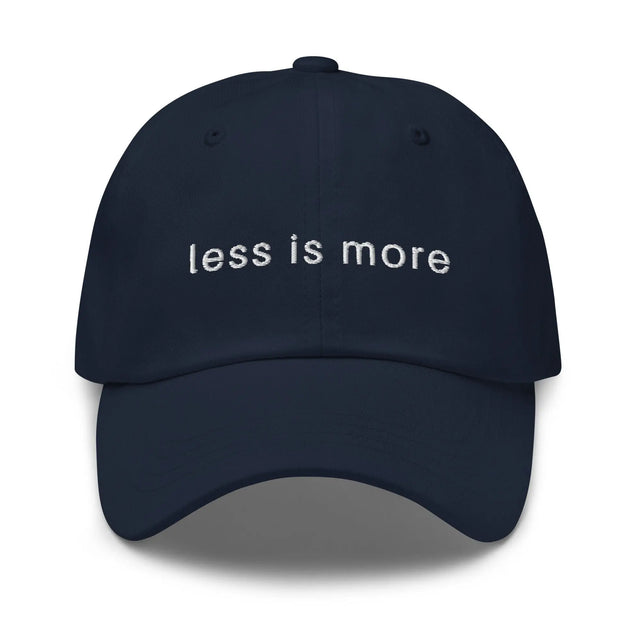 Less Is More Hat