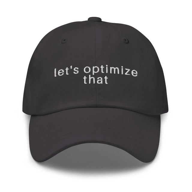 Let's Optimize That Hat