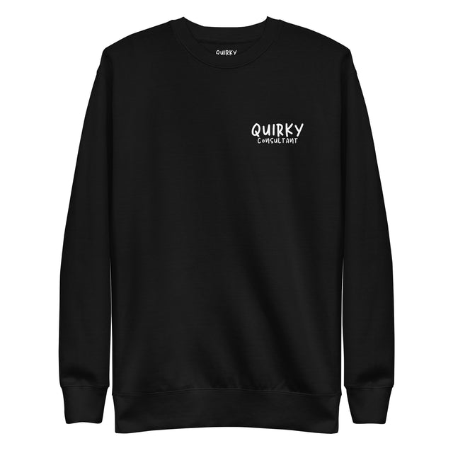 Quirky Consultant Signature Sweatshirt