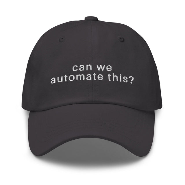 Can We Automate This Hat Quirky Consultant 